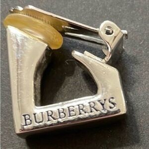 Burberry Vintage Clip on Earrings